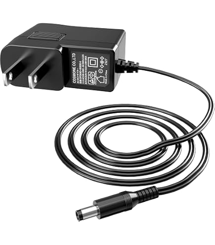 Amazon.co.jp: 9V ACアダプター、エフェクト電源アダプター、センター